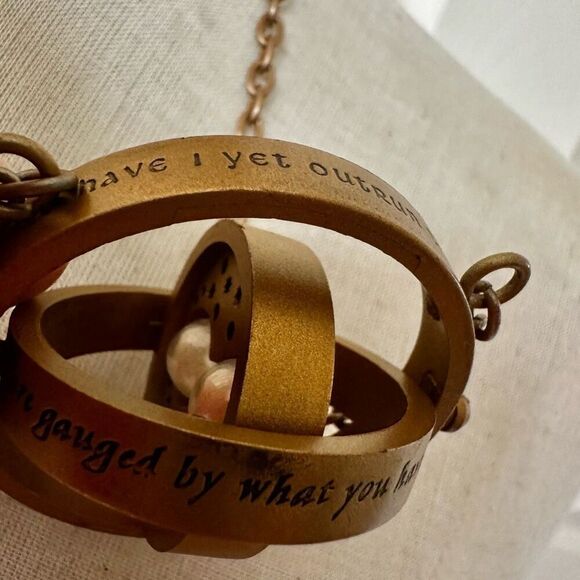 Harry Potter Hermione Time Turner Pendant Necklace - Picture 8 of 8